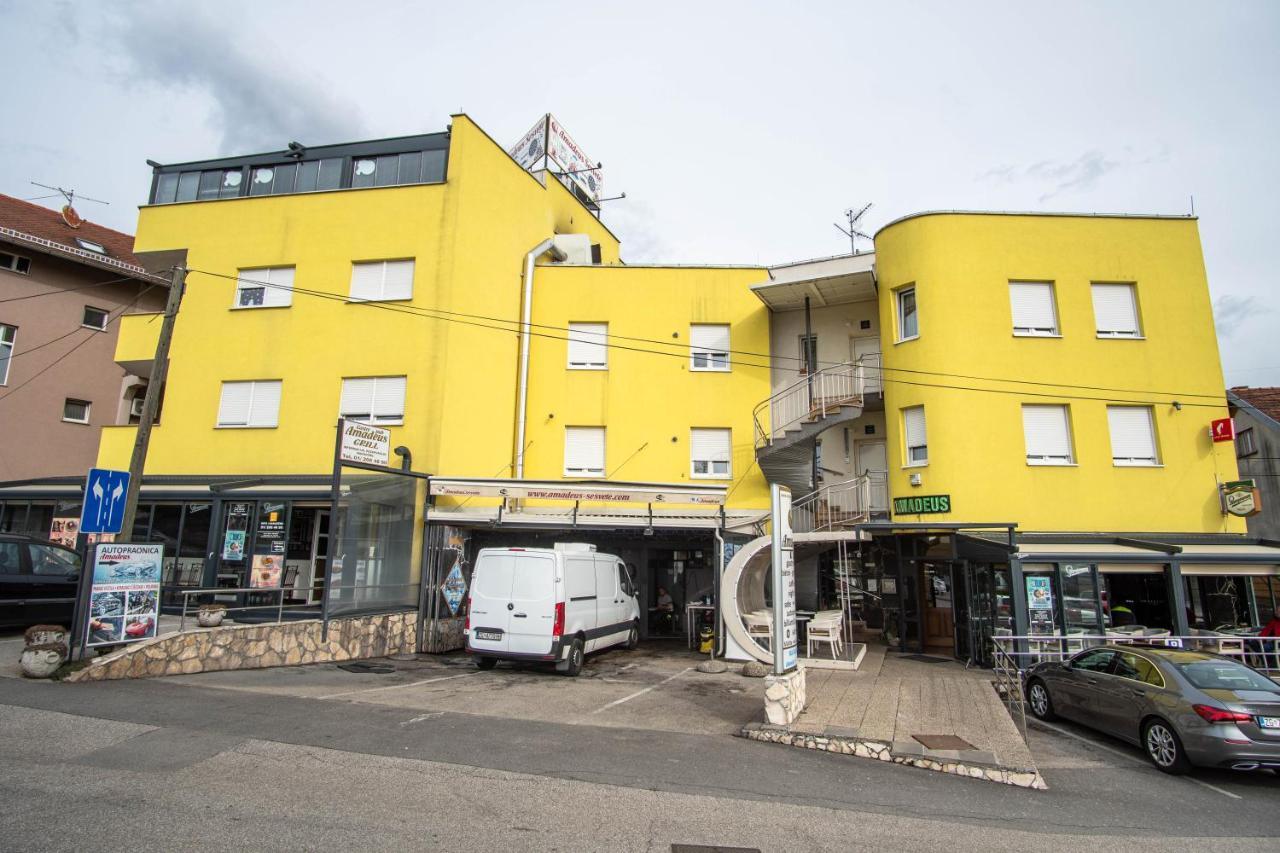 Sobe Amadeus Hotel Sesvete Bagian luar foto